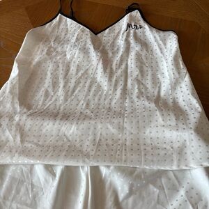 Kate Spade White Polka Dot Camisole
